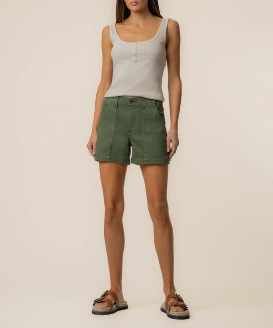 Jane Olive High Rise Shorts