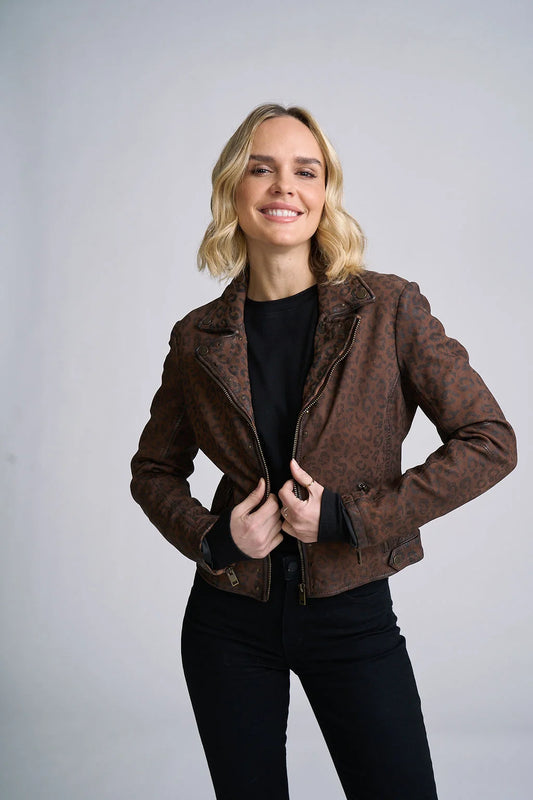 Nyxa Women's Suede Jacket