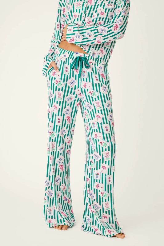 Mahjong Queen Dreams Pajama Pants
