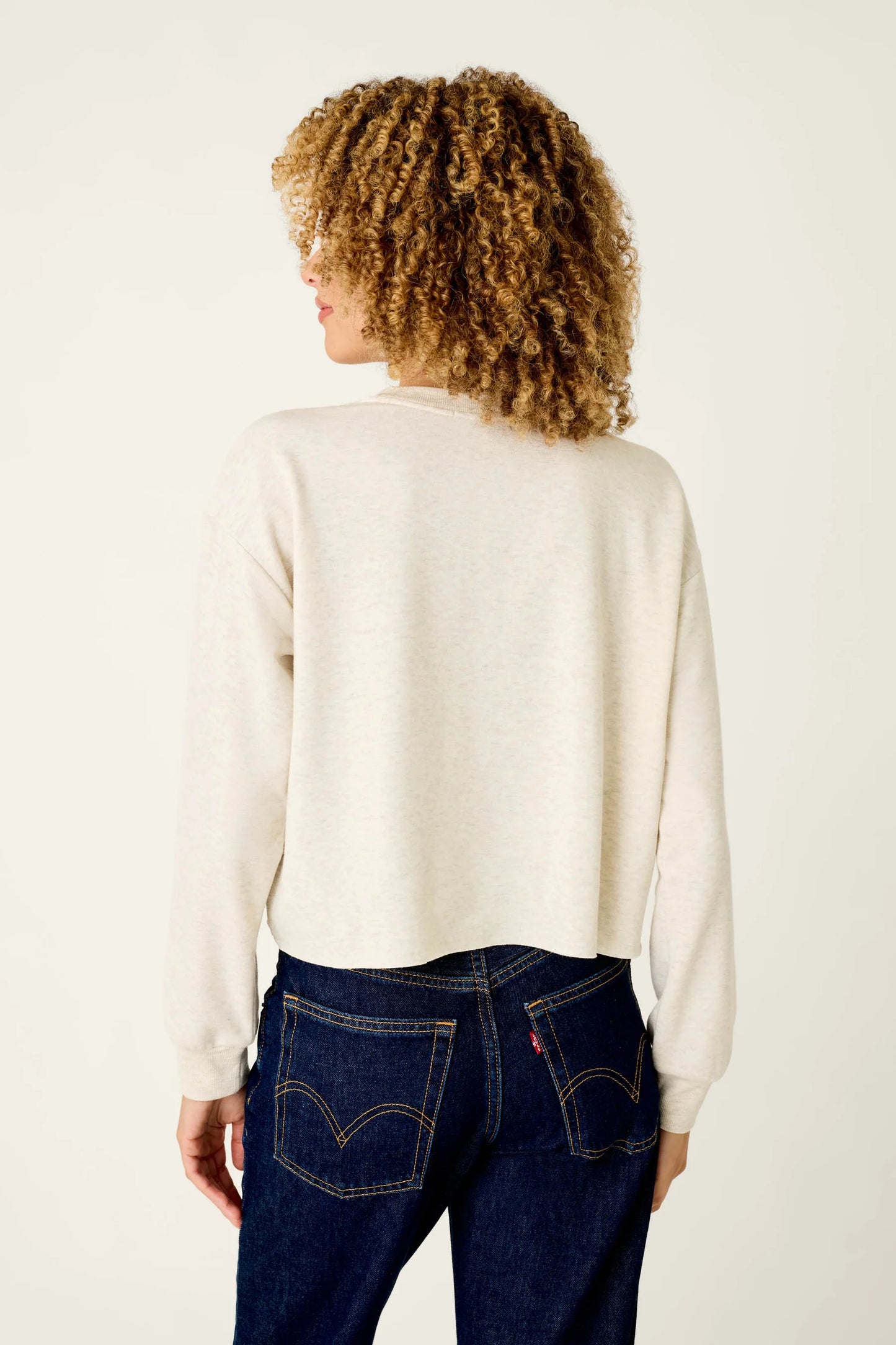 Very Merry Bouclé Sweatshirt