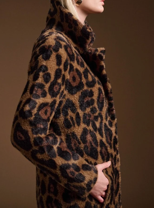 Joseph Ribkoff Leopard Print Coat