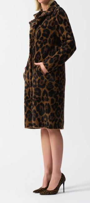 Joseph Ribkoff Leopard Print Coat