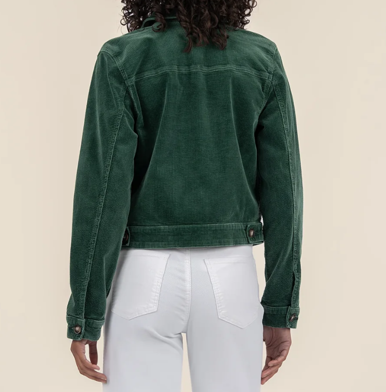 Kut Corduroy Julie Crop Jacket