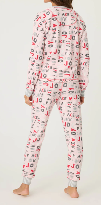 P.J. Salvage Peace and Joy Pajama Set