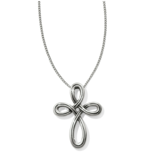 Interlok Petite Cross Necklace