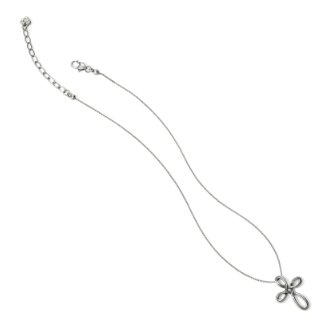 Interlok Petite Cross Necklace