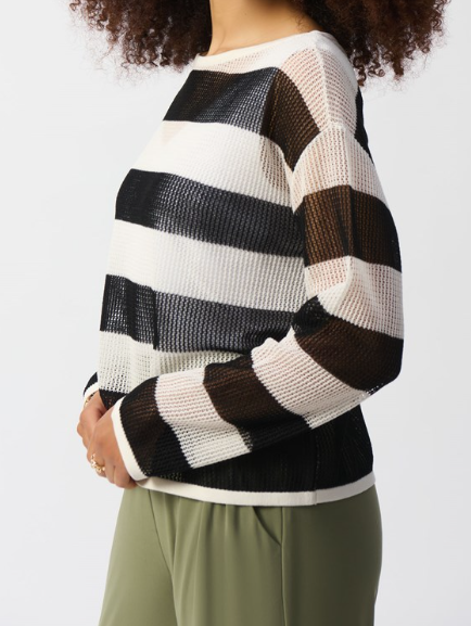 Striped Knit Sweater