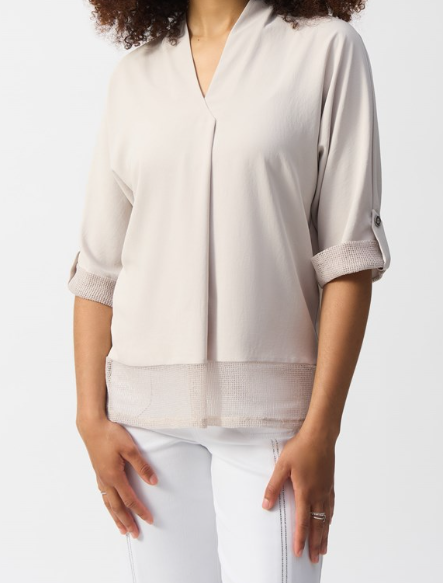 Woven Boxy Blouse