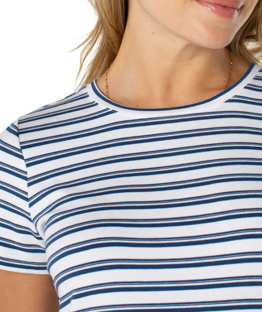 Striped Crew Tee