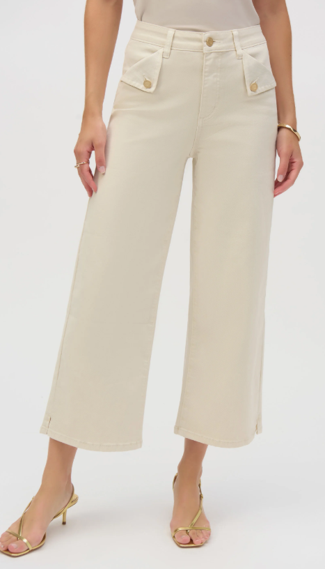 Culotte Jeans in Greige