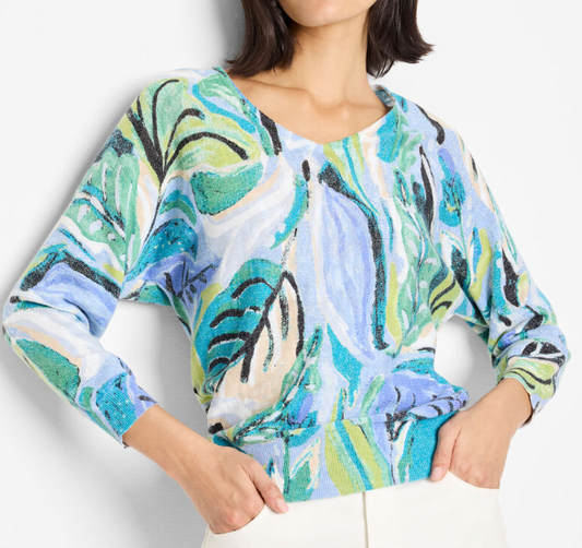 Island Beat Cotton Slub Sweater