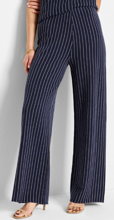 Destination Stripe Wide Leg Pant