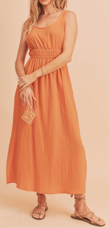 Orange Darci Dress
