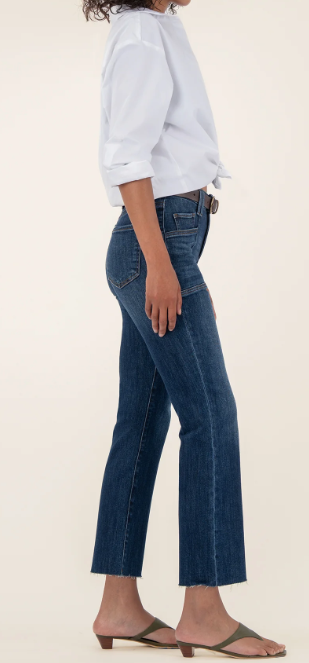 Kelsey High Rise Ankle Flare