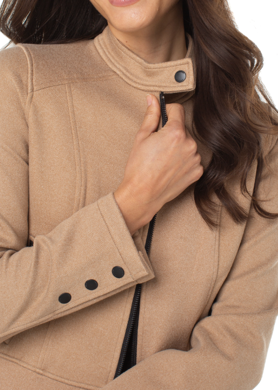 Camel Moto Jacket