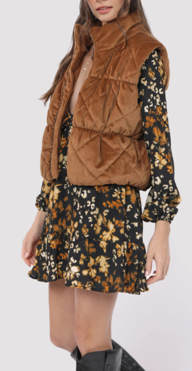 Cosmic Quilted Vest