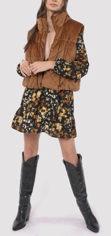 Cosmic Quilted Vest