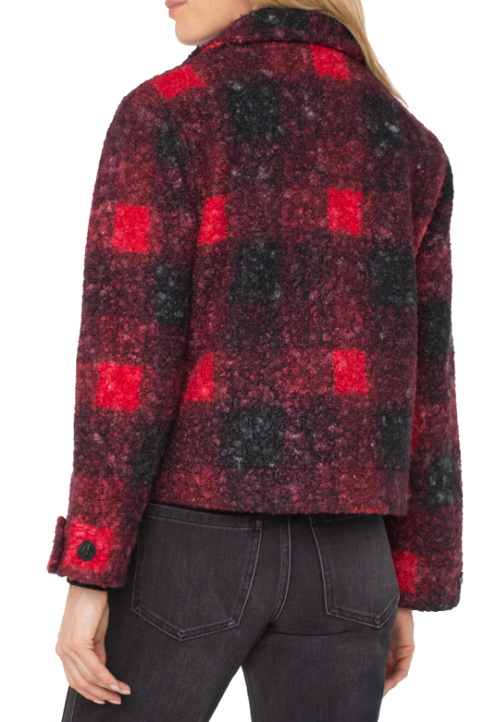 Boxy Button Front Shacket