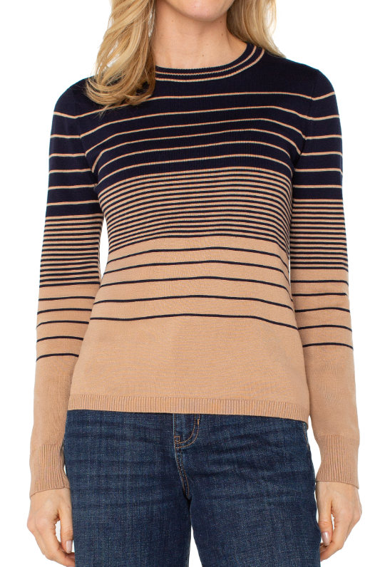 Striped Crew Neck Sweater