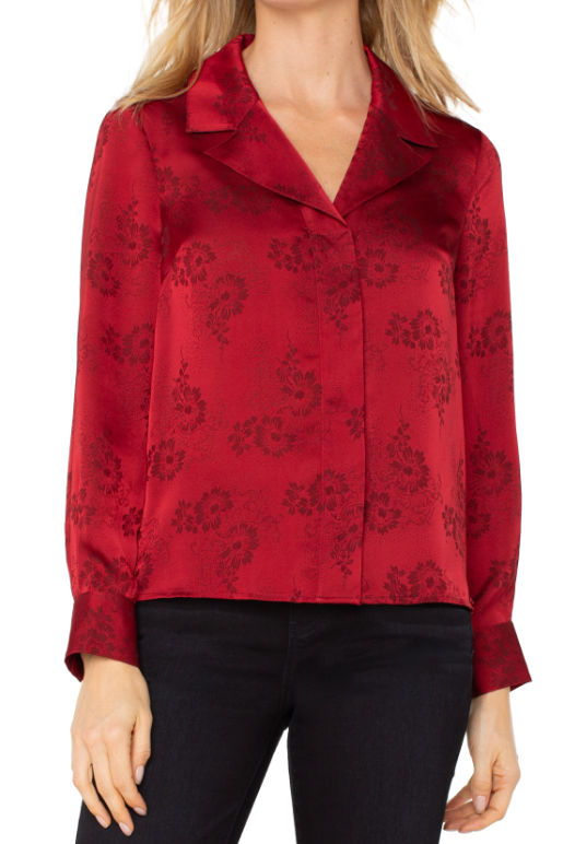 Floral Print Woven Blouse