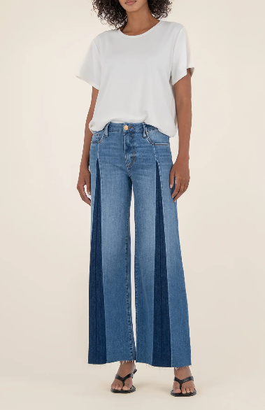 Meg Wide Leg W/Front Pleat