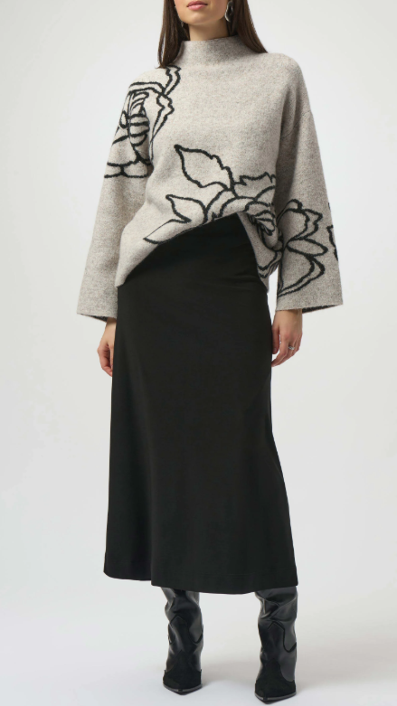 Sweater Knit Flora Pullover