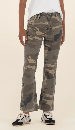 Kelsey Camo High Rise Jeans