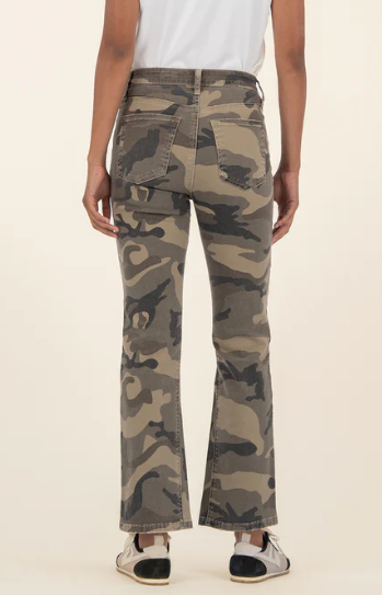 Kelsey Camo High Rise Jeans
