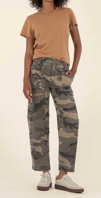 Ashton High Rise Barrel Jean
