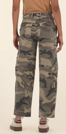 Ashton High Rise Barrel Jean