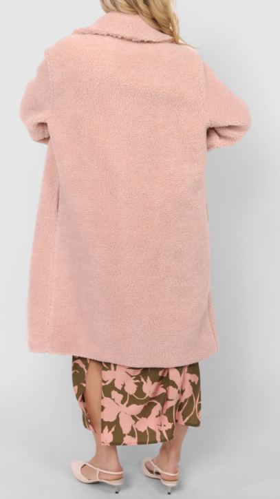 Gemma Teddy Long Coat