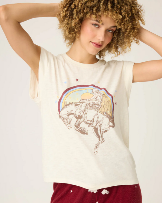 Ivory Hold Your Horses Tee