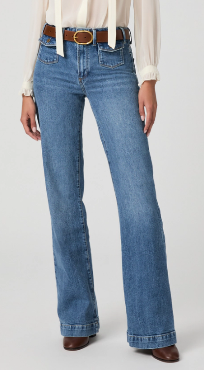 Leenah 32" Patch Pocket Jeans
