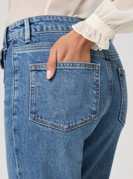 Leenah 32" Patch Pocket Jeans