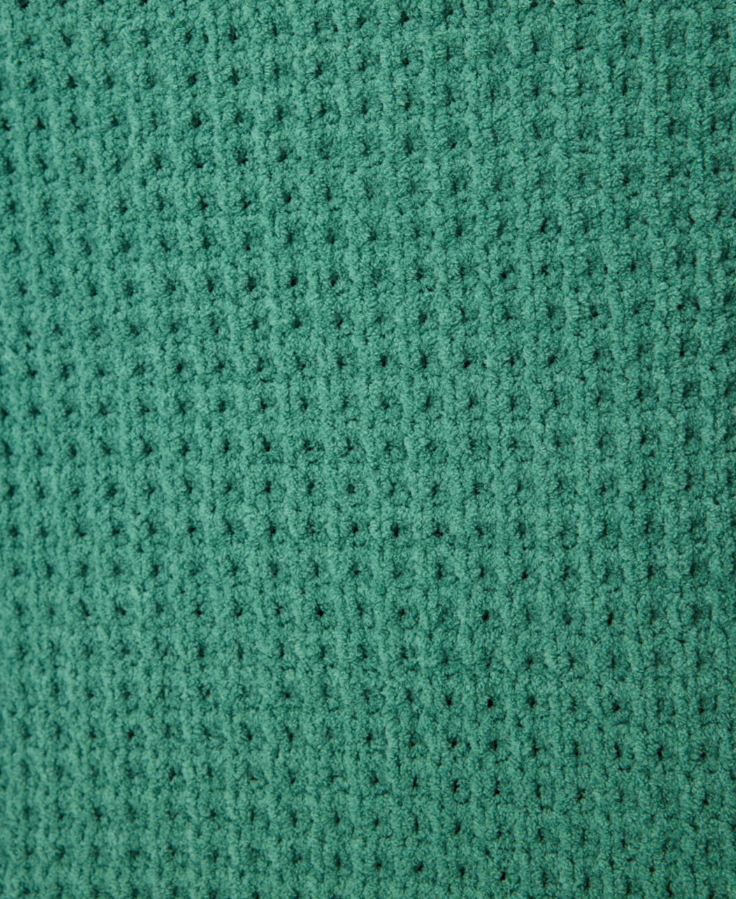 Chenille Waffle Long Sleeve Top