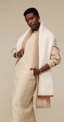 Uggfluff Scalloped Scarf