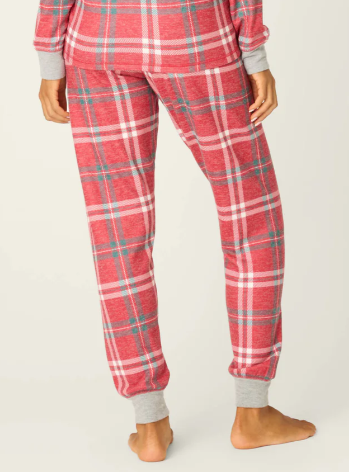 Let's Get Toasty Plaid Bottoms