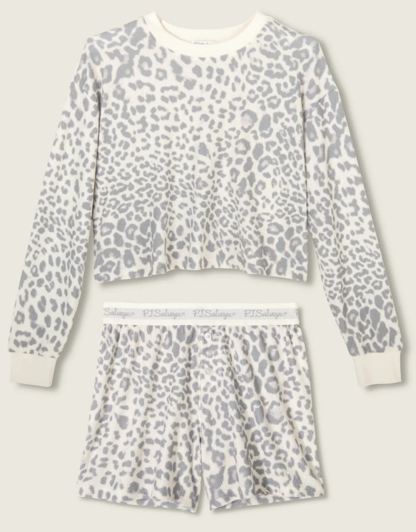 Leopard Boyfriend Boxer Set