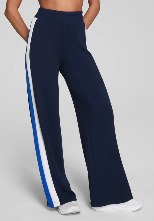 Color Block Wide Leg Pants