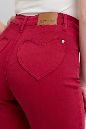 Red Heart Pocket Jeans