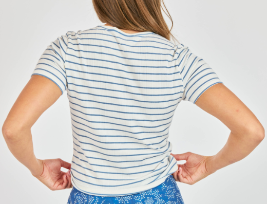 Memento Stripe Tee