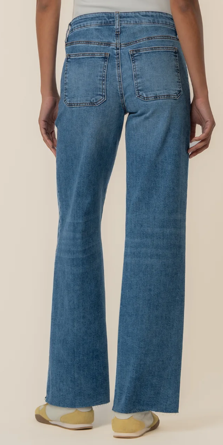 Maya High Rise Wide Leg Jeans