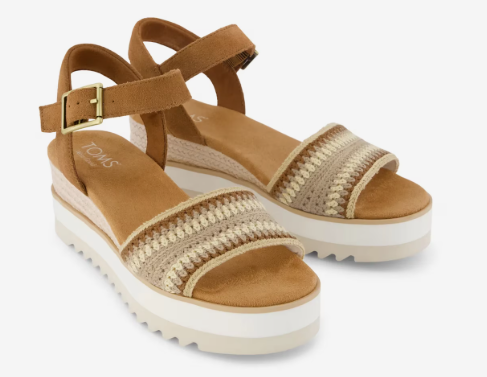 Toms Diana Wedge Sandal