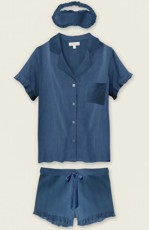 Pointelle Deep Sea Pajama Set