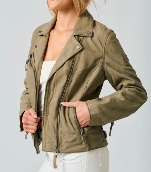 Misty Leather Jacket