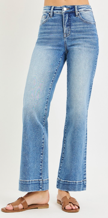 Tummy Control High Rise Straight Jeans