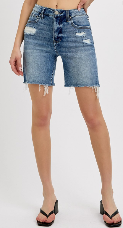 High Rise Loose Fit Shorts