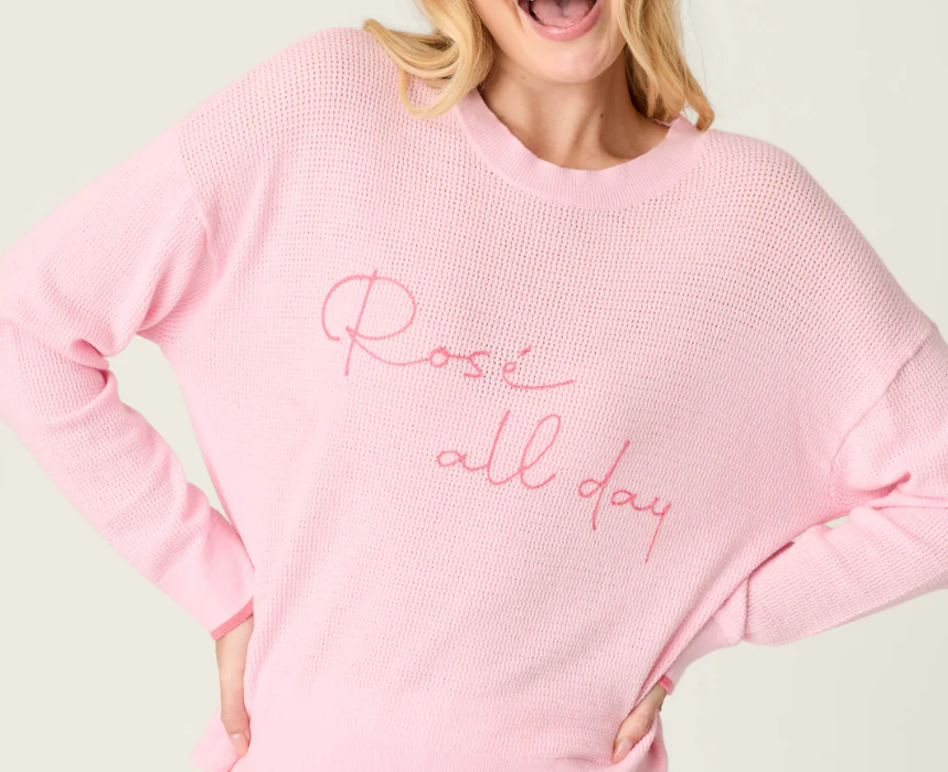 Rose All Day Sweater