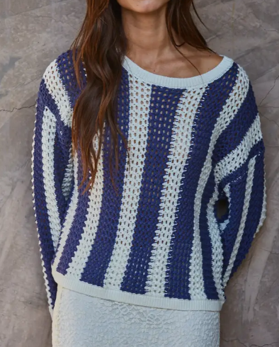 Knit Striped Sweater