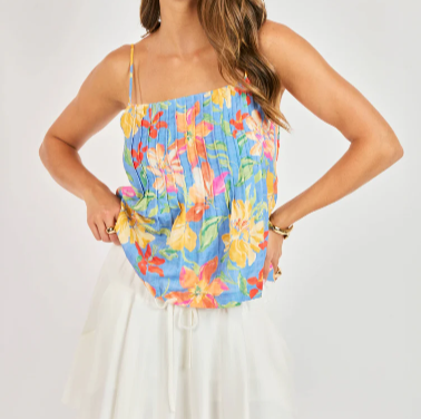 Beach Pleated Cami